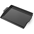 Onlyfire Piastra/Griglia In Ghisa Per Falò Da 49,5 Cm - 2 In 1, Piehevole, Per Barbecue Campeggio E All'aperto - 5