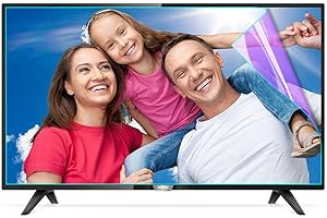 CAPRITECH Protecteur D'écran Anti-éblouissement Tv 50 Pouces - Filtre De Blocage De La Lumière Bleue Protège Les Yeux, Convient Aux Téléviseurs Lcd, Oled Et Qled Hd