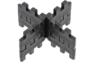 PRODIAMANT Krzyż fugowy można układać w stos, na płyty tarasowe, szerokość 4 mm, wysokość 20 mm, 100 sztuk, do układania na zewnątrz