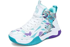 Xinghuanhua Calzado de Baloncesto para niños Calzado Deportivo para niños Calzado Deportivo para Correr