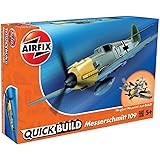 Airfix J6001 Quick Build Messerschmitt Bf109e Aircraft Model Kit