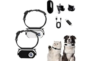 AINIUPI 4K Hund Katze Kamera, HD 1080P Halsband Kamera Geschenk Indoor/Outdoor