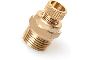 SEIWEI 1 vanne de vidange, 1/2 "3/8" / 1/4? Partie du compresseur d'air fileté mâle