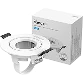 Recessed Ceiling Mount Adapter for Presence Sensor SONOFF | Flush ceiling mount, flush finish, sprung system for easy install