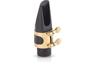 Dilwe Alto saxofon munstycke, professionellt svart munstycke för sax jazz musikinstrument