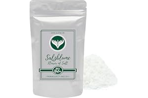 ‎AZAFRAN Azafran Flor de Sal (Meersalz) grob aus Portugal, Fleur de sel, Salzblume Flocken unraffiniert 250g