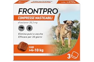 FRONTPRO*3CPR 4-10 KG 28,3 MG Compresse Masticabili Per Cani