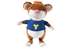 Heunec- Leo Lausemaus/Tip The Mouse Giocattolo in Tessuto per Bambini, Colore Blu, 1