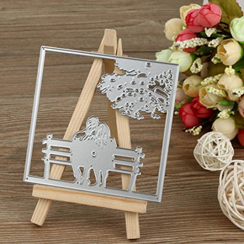 VENMO Neue Metal Cutting Dies Schablone DIY Scrapbooking Prägen Album Papier Karte Handwerk (C) - 3