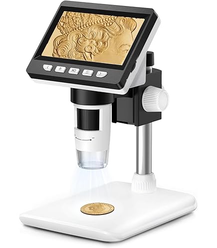 Dermatoscope Portable Plein Cadre - Grossissement X10, Lumière Polarisée, Compatible Smartphone