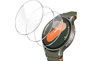 JETech Screen Protector for Samsung Galaxy Watch 7/6 40mm, Tempered Glass Anti-Scratch, HD Clear, 3 Pack