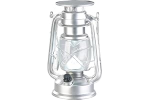 Lunartec Lampe-tempête LED Solaire à intensité Variable 200 LM / 3 W / 8000 ...