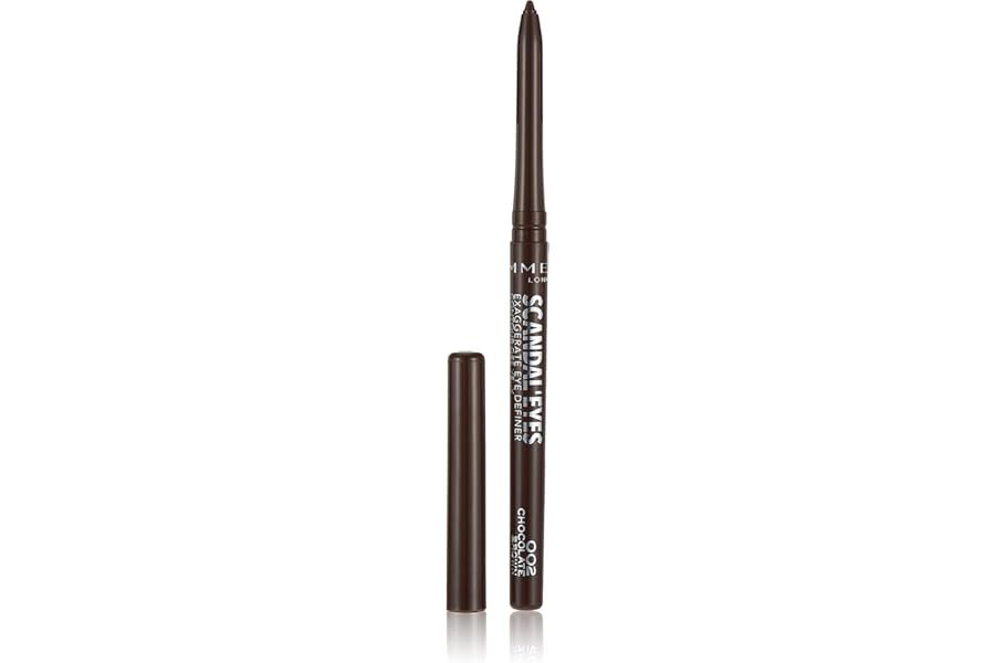 Rimmel Scandaleyes Exaggerate Eye Definer, 002 Chocolate Brown, 0.35g