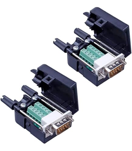 Cover Per Connettore D-Sub 9 Poli Schermato Con Viti Lunghe - Foto 8