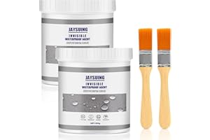 EURTES Przezroczysty wodoodporny środek do powlekania, 600 g, niewidoczny środek uszczelniający, wodoodporna, emulsja izolacyjna do łazienki, toalety, płytek, ścian, dachu