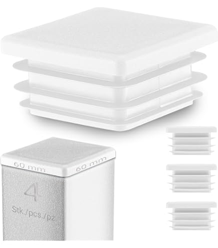 10x Bouchons A Lamelles Pour Tuyau Rond 20mm - FR