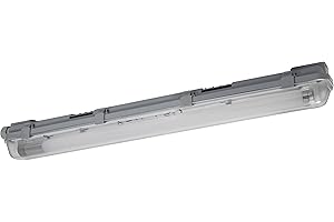 LEDVANCE Submarine LED Sensor 60cm - apparecchio a prova di umidità con rilevatore di movimento a infrarossi, 8W, 650 lumen, 4000K bianco, controllo del sensore a risparmio energetico