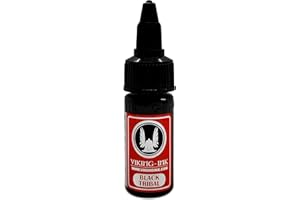 VIKING-INK B&W VIKING INK Inchiostro BLACK TRIBAL per il tatuaggio 15ml