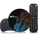 Android 9.0 TV Box【4G+64G】con Mini Teclado inalámbirco RK3328 Quad-Core 64bit Wi-Fi-Dual 5G/2.4G,BT 4.1, 4K*2K UHD H.265, HDM
