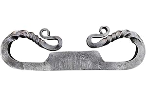 CRAFTOMATIK - Mazza da fuoco forgiata a mano, Bushcraft | sopravvivenza outdoor | Racchetta per scintille | acciarino | HFFS02