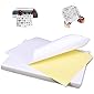Universal Etiketten Selbstklebend Papier 100 Blatt 210 x 297 mm, Druckerpapier A4 Aufkleber Papier Etikettendrucker…