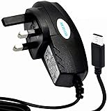 KP TECHNOLOGY® Samsung Galaxy J1 / J2 / J3 / J4 / J4 Plus / J5 / J6 / J6 Plus / J7 / J7 Prime / J7 Prime 2 / A7 2018 / Galaxy A10-3 Pin Mains Wall Plug Charger Micro USB