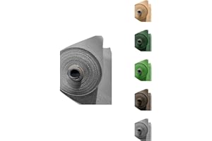 Jardin202 - Malla de Ocultación 120 g/m2 | Ocultación y Privacidad para su Terraza o Jardín | Seleccione Medida y Color | 1 x 50 Metros (Gris Antracita)