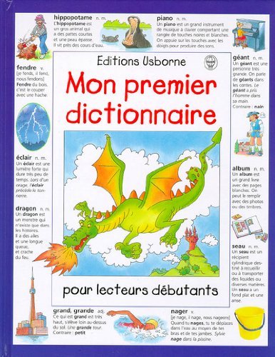 couverture de : Mon premier dictionnaire