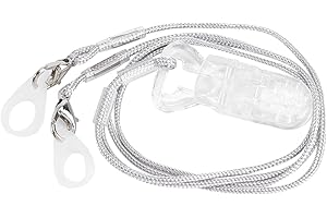 Scicalife Clip pour Appareils Auditifs BTE pour Adultes- Corde de Protection de Cordon de Fixation de Lanière Anti-Perte de Corde Portable pour Les Personnes Âgées