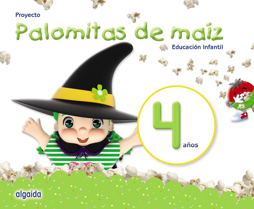 Proyecto Palomitas de Maíz. Educación Infantil. 4 Años, Incluye DVD