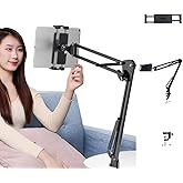 Coverzone Fotoğraf ve Video &Ccedil;ekim Standı 360 Derece D&ouml;nebilen Youtuber Twitch Yayıncı Standı Multi Fonksiyonel Kıska&ccedil;lı Manda