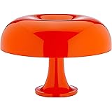 Artemide Nessino Lampada E14, 25 W, Policarbonato, Arancio, Ø 32 H 22.3 cm