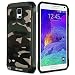 Produktbild Epxee Samsung Galaxy Note 4 Hülle, Silikon Handyhülle Schwarz TPU Bumper Cover Schutzhülle für Samsung Galaxy Note 4 Case - Camouflage