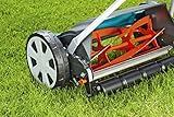 GARDENA 04022-20 Comfort Spindelmäher 400 C, für Rasenflächen bis 250 m², 40 cm Schnittbreite, Rasenmäher mit berührungsloser Schneidtechnik, besonders geräuscharm und extra leicht zu schieben, zusätzlicher Deflektor für kontrollierten Grasauswurf - 3