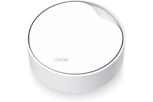 TP-Link Deco X50-PoE(1-Pack) - WiFi Mesh AX3000 Mbps,Dual-Band, Sistema WiFi 6, 1 Puerto 2.5 Gbps + 1 Puerto Gigabit，hasta 230 m²，conesta hasta 150 Dispositivo，Compatible con Google Home y Amazon
