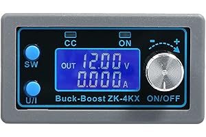 FOUF Module Convertisseur Amplificateur CC, Module D'alimentation 0,5‑30 V, Régulateur de Tension Variable, Module D'alimentation Stabilisateur, Alimentation de Laboratoire Régulée en Tension Réglable