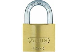 ABUS Mosiężna kłódka 45/40 Quads zestaw 4-częściowy równocześnie zamykający, 11826
