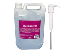ALMERICORP Gel conductor ultrasonidos 5L + Válvula | Gel par Electroterapia, radiofrecuencia.