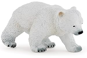 Papo - 50145 - Figurine - Animaux - Bébé Ours Polaire Marchant