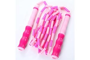 JYWYBF Skipping Rope Kids with Wooden Handle, Soft Cotton Jump Rope for Children, Tangle Free Adjustable Skipping Ropes for Girls Boys, Skipping-rope Children's day Gift