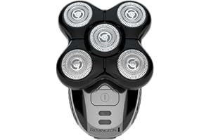 Remington Afeitadora Rotativa RX5 Ultimate Series, 5 Cabezales, Negro, XR1500