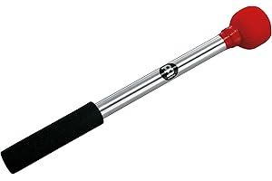Meinl Percussion SB1 - Maza, cabeza de fieltro, aluminio, rojo/negro