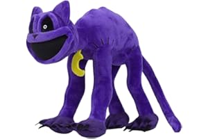Super JAKES Smiling Critters Plush Toy, CatNap Plush Smiling Critters Cartoon Stuff Dolls for Game Fans Favors Preferred Gifts for Kids Toddler Birthday(30cm)