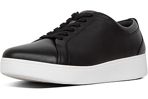 Fitflop Women's Rally Tennis Sneaker - Leather - Updated Trainers