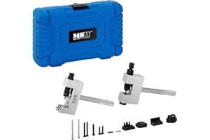 MSW MOTOR TECHNICS MSW Rivettatore Catena di Distrubuzione Diesel Compatibile con Mercedes Jeep Chrysler MSW-ETT-24 (Set da 13 Pezzi)