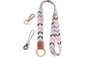 SENLLY Cordon tour de Cou pour Clés, Conception de Motifs Originale Courroie de Porte Badge Lanière