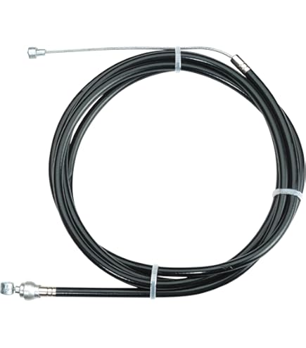 VGEBY1 Fietsremkabel, bowdenkabel, remkabel, kleurrijke remkabelladers voor fietsaccessoires (zwart