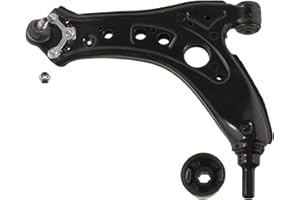 febi bilstein 37291 Control Arm with bushes, joint and lock nut, pack of one, black