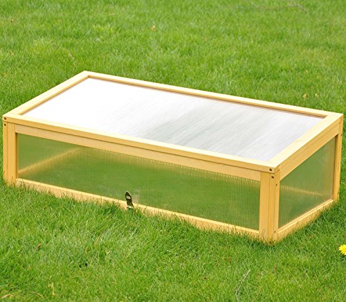 nanook „Teresa“ – Hochbeet und Frühbeet in Einem – mit Abdeckung – 118 x 57 x 122 cm – Holz, Polycarbonat - 7