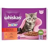 Whiskas Pouch Sos İ&ccedil;inde Sığırlı Ve Tavuklu Yavru Kedi Konservesi 4 Adet 85 Gr